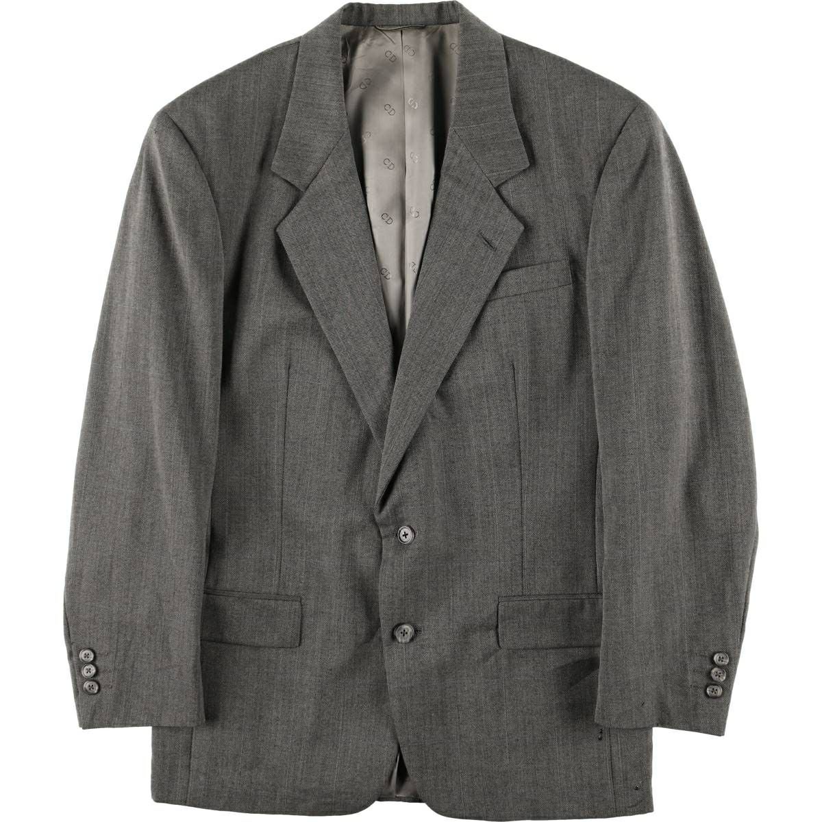 古着 クリスチャンディオール Christian Dior ウールテーラード