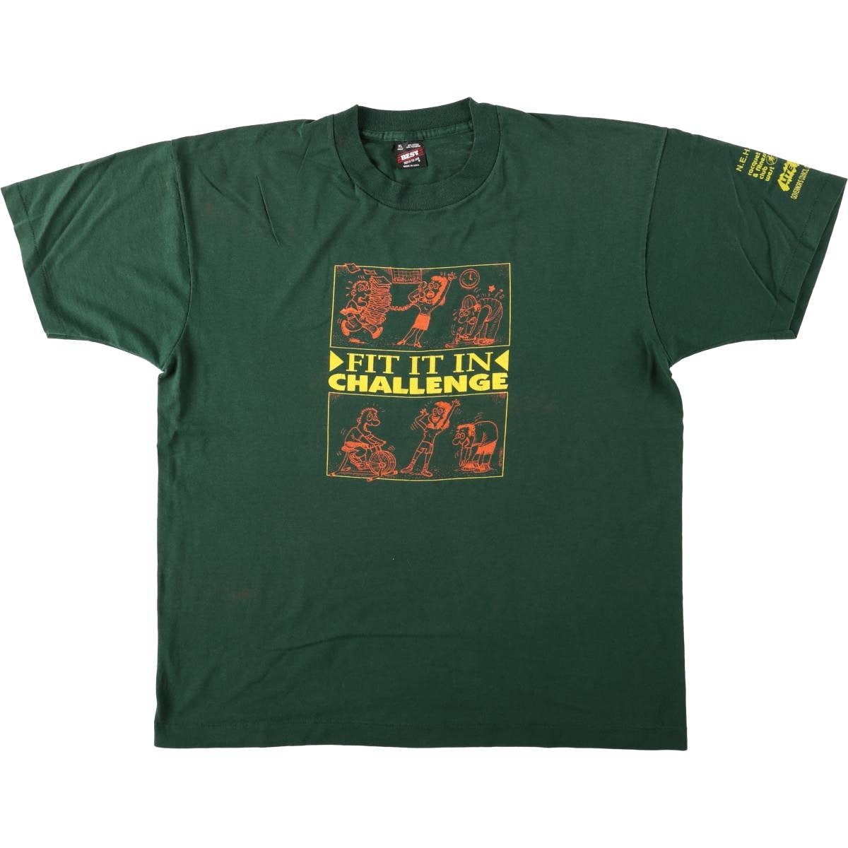 古着 90年代 フルーツオブザルーム FRUIT OF THE LOOM BEST プリントT