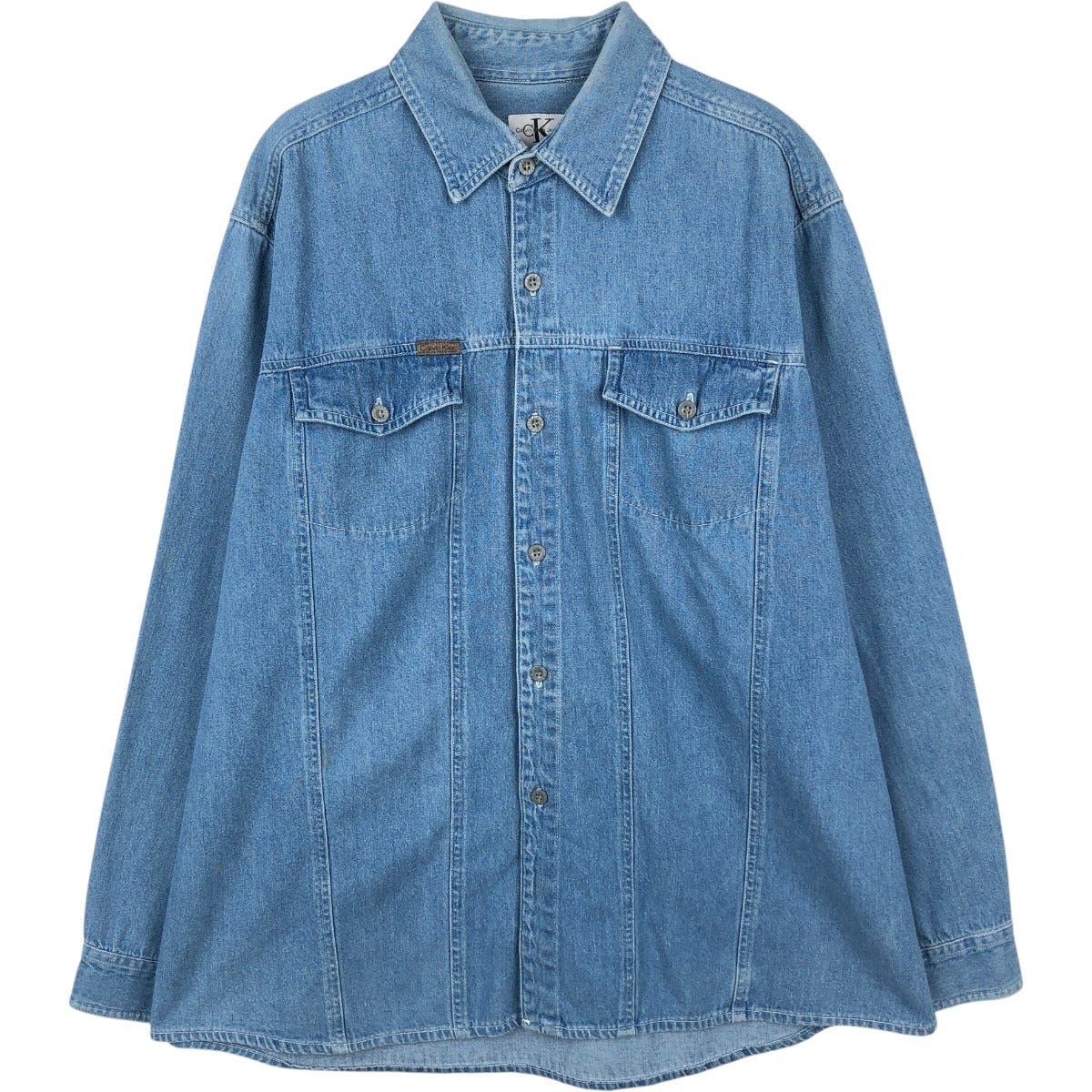 古着 90年代 カルバンクライン Calvin klein JEANS 半袖 ロゴTシャツ