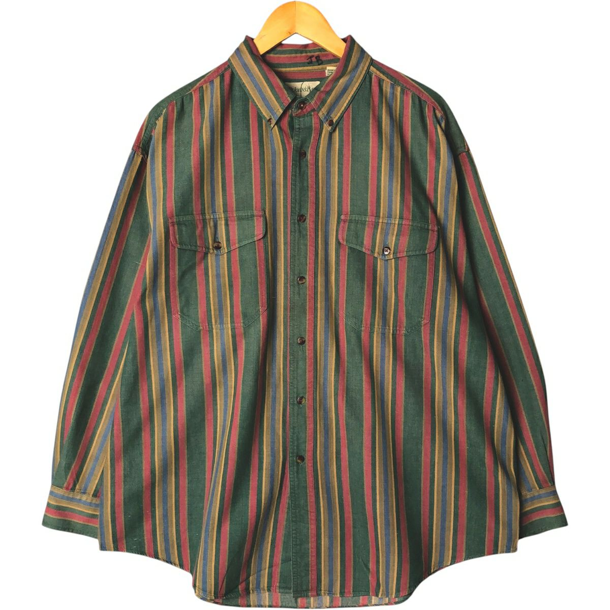 古着 00年代 セントジョンズベイ ST.JOHNS BAY 長袖 ヘビーネル