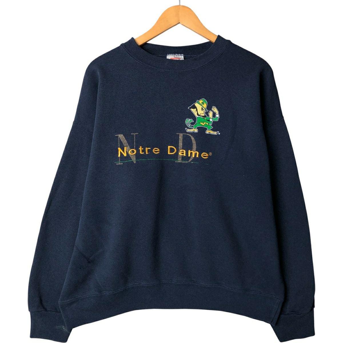 古着 80年代 ラッセル Russell FIGHTIN IRISH ノートルダム大学
