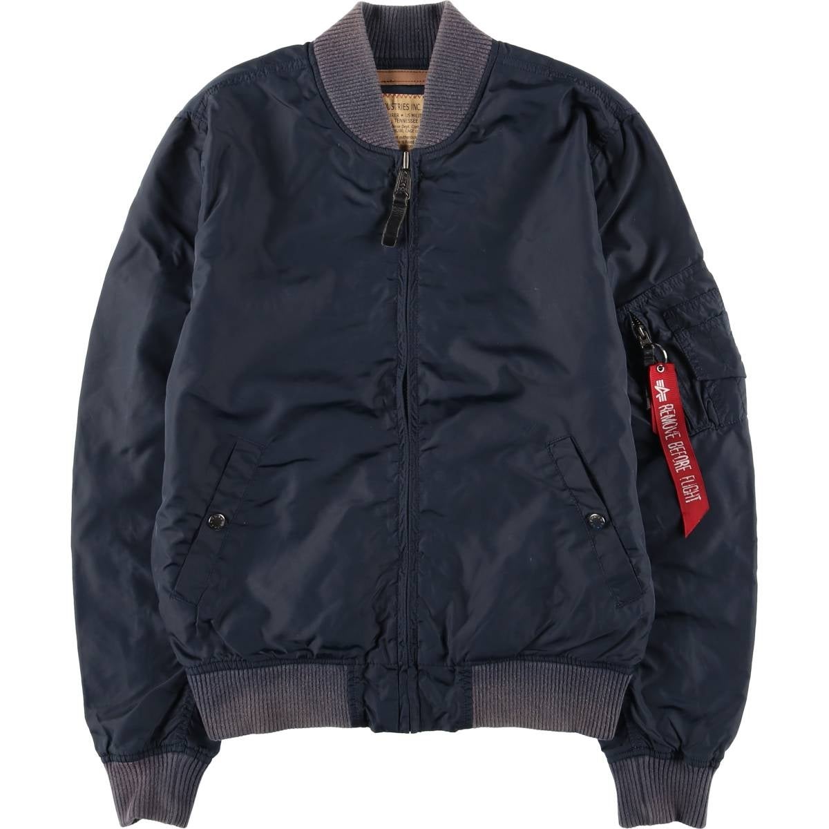 古着 民間品 アルファ ALPHA MA-1タイプ ミリタリー フライト