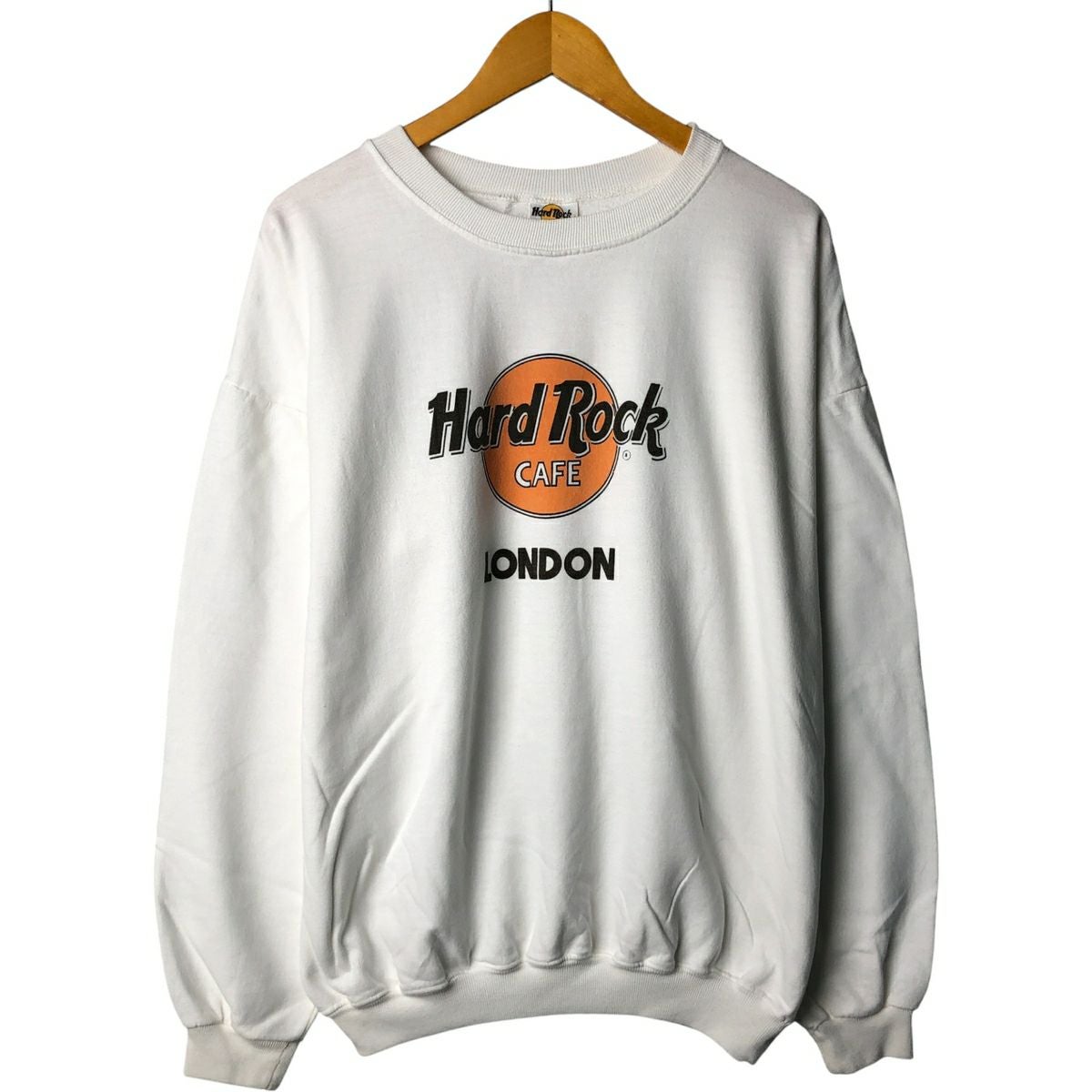 古着 Hard Rock Cafe ハードロックカフェ アドバタイジング スウェット