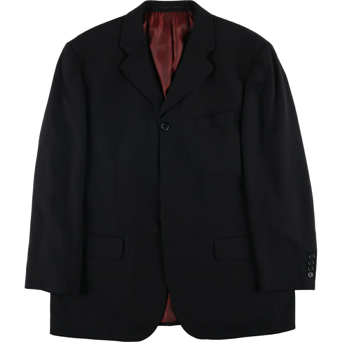 古着 バルマン BALMAIN PARIS ストライプ柄 テーラードジャケット