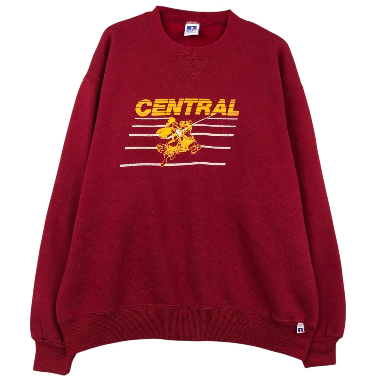 古着 90年代 ラッセル Russell ATHLETIC カレッジスウェットシャツ