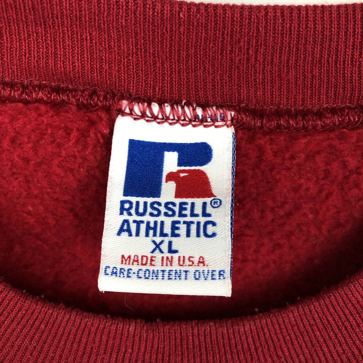 古着 90年代 ラッセル Russell ATHLETIC カレッジスウェットシャツ