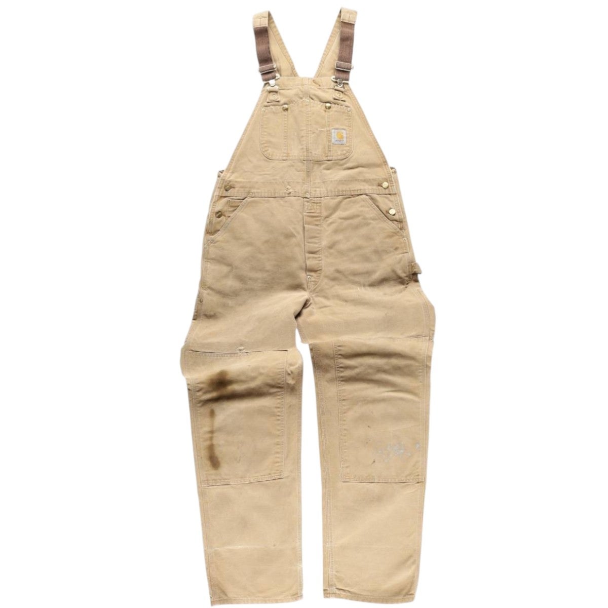 古着 ビッグサイズ カーハート Carhartt ダック 長袖 オールインワン