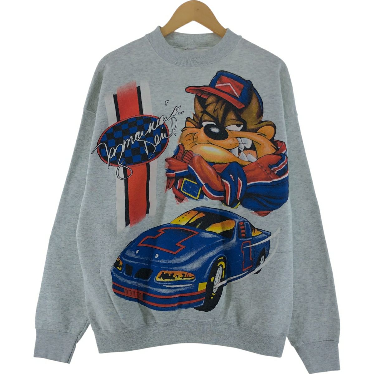 古着 90年代 LOONEY TUNES ルーニーテューンズ シルベスターキャット トゥイーティー キャラクタープリントTシャツ USA製 レディースM相当 ヴィンテージ /eaa587810 古着 90年代 LOONEY TUNES ルーニーテューンズ シルベスターキャット