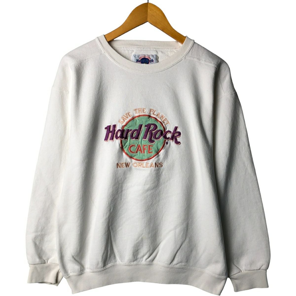 古着 Hard Rock Cafe ハードロックカフェ アドバタイジング スウェット
