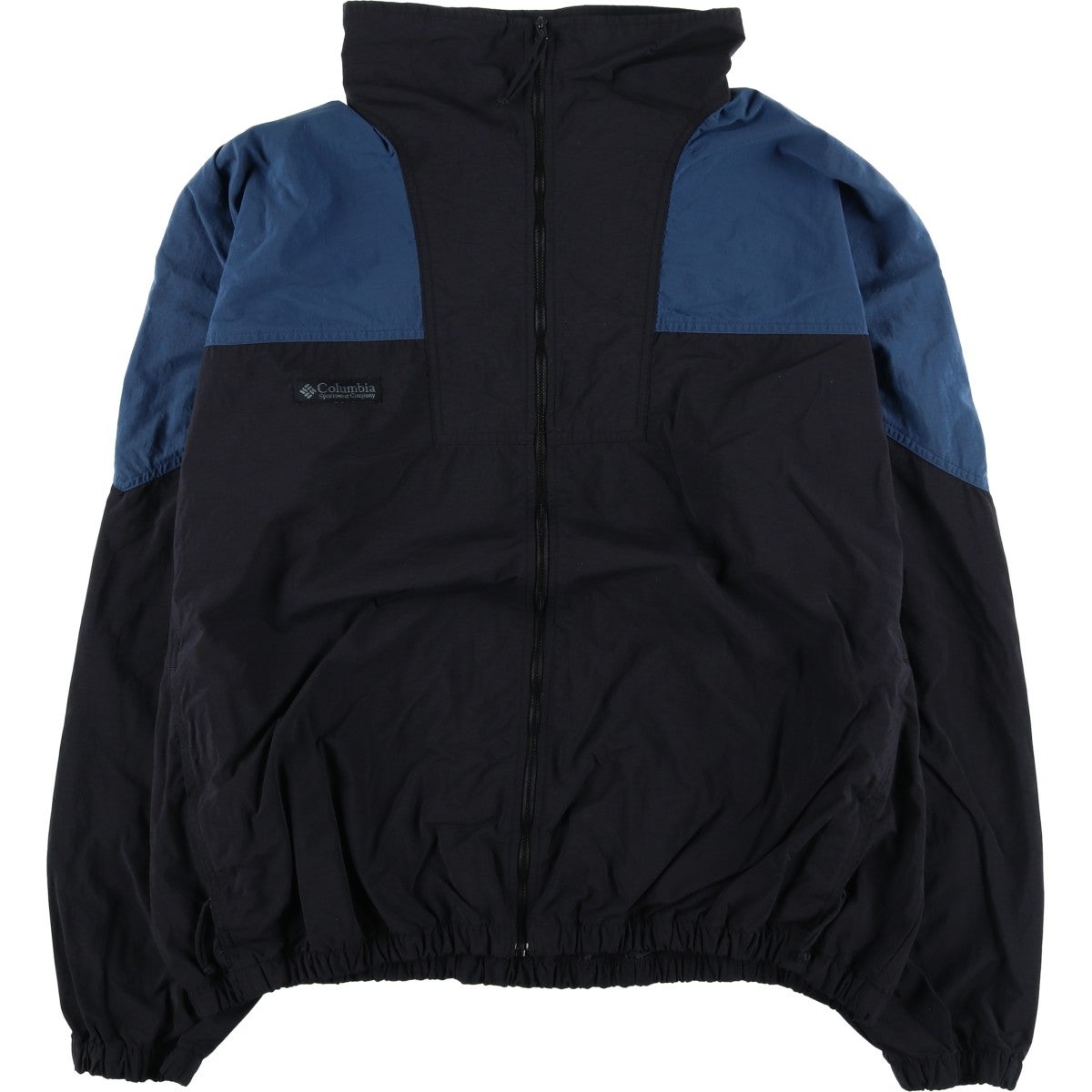 古着 90年代 コロンビア Columbia 白タグ 切替 フリースジャケット USA