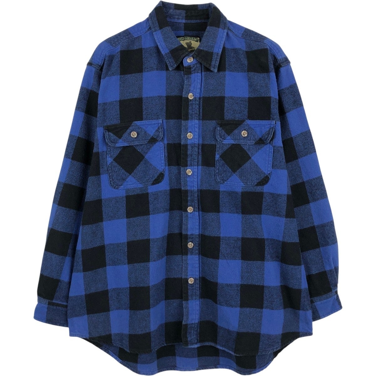 古着 フィールドアンドストリーム FIELD&STREAM 長袖 ヘビーネル