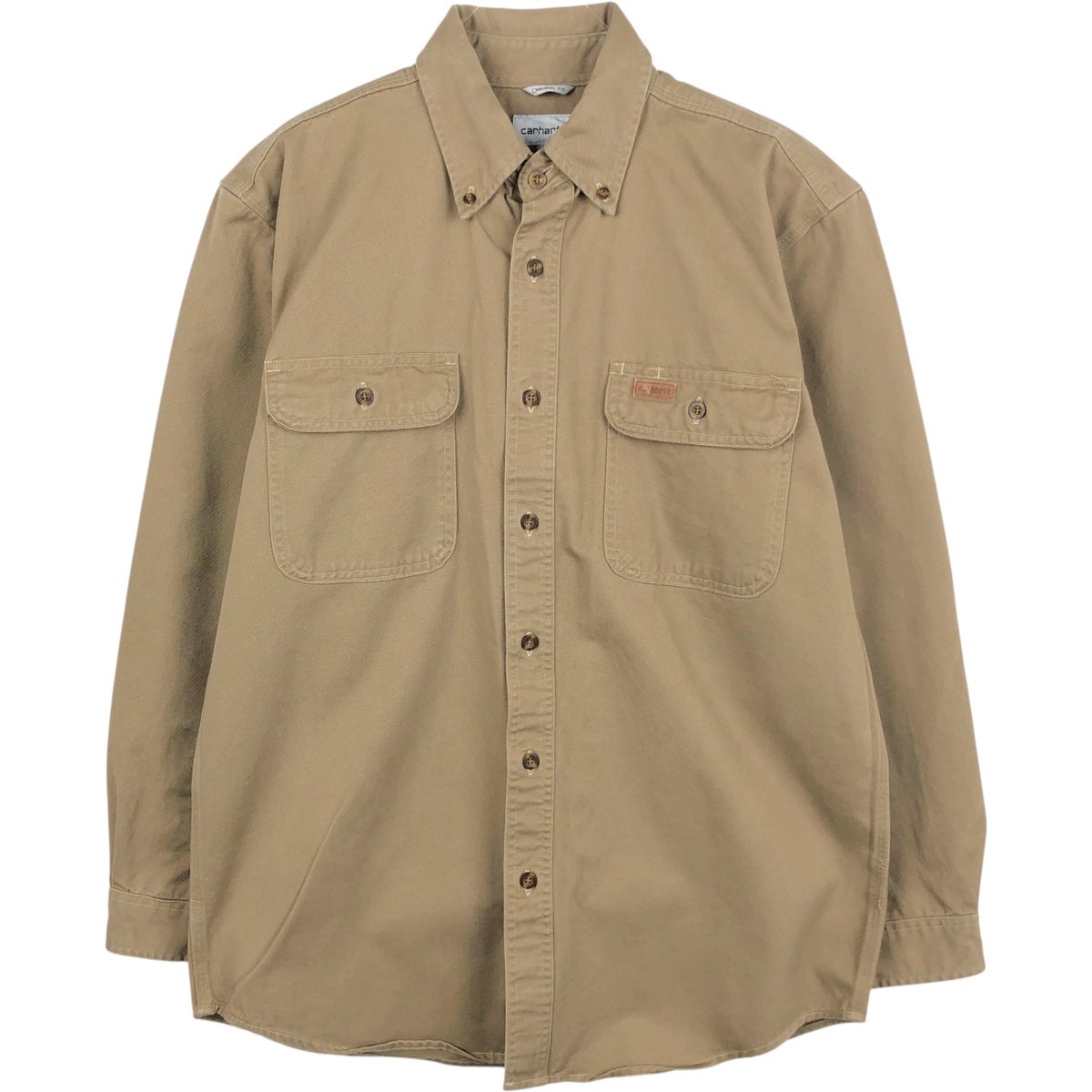 古着 カーハート Carhartt ORIGINAL FIT チェック柄 長袖 ボタンダウン