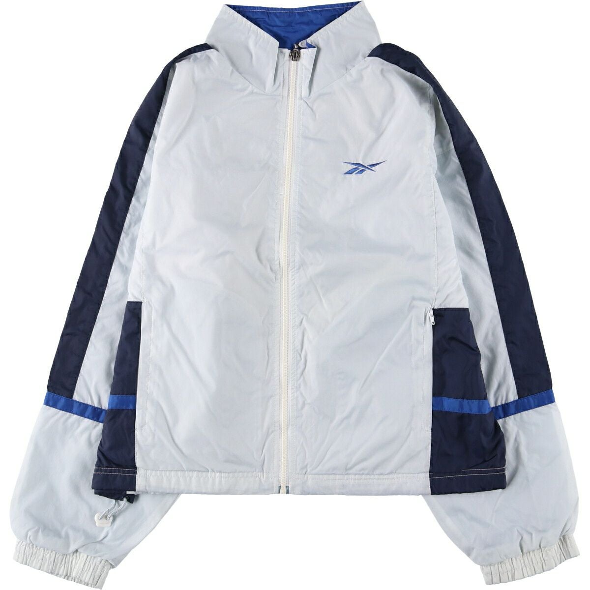 古着 90年代 リーボック Reebok ナイロンジャケット メンズM相当