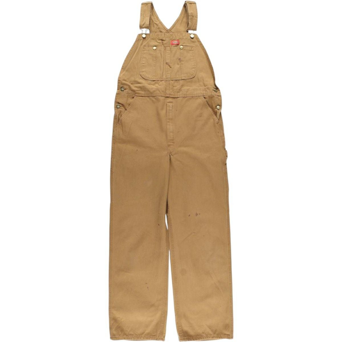 古着 ディッキーズ Dickies ダック オーバーオール メンズw39相当