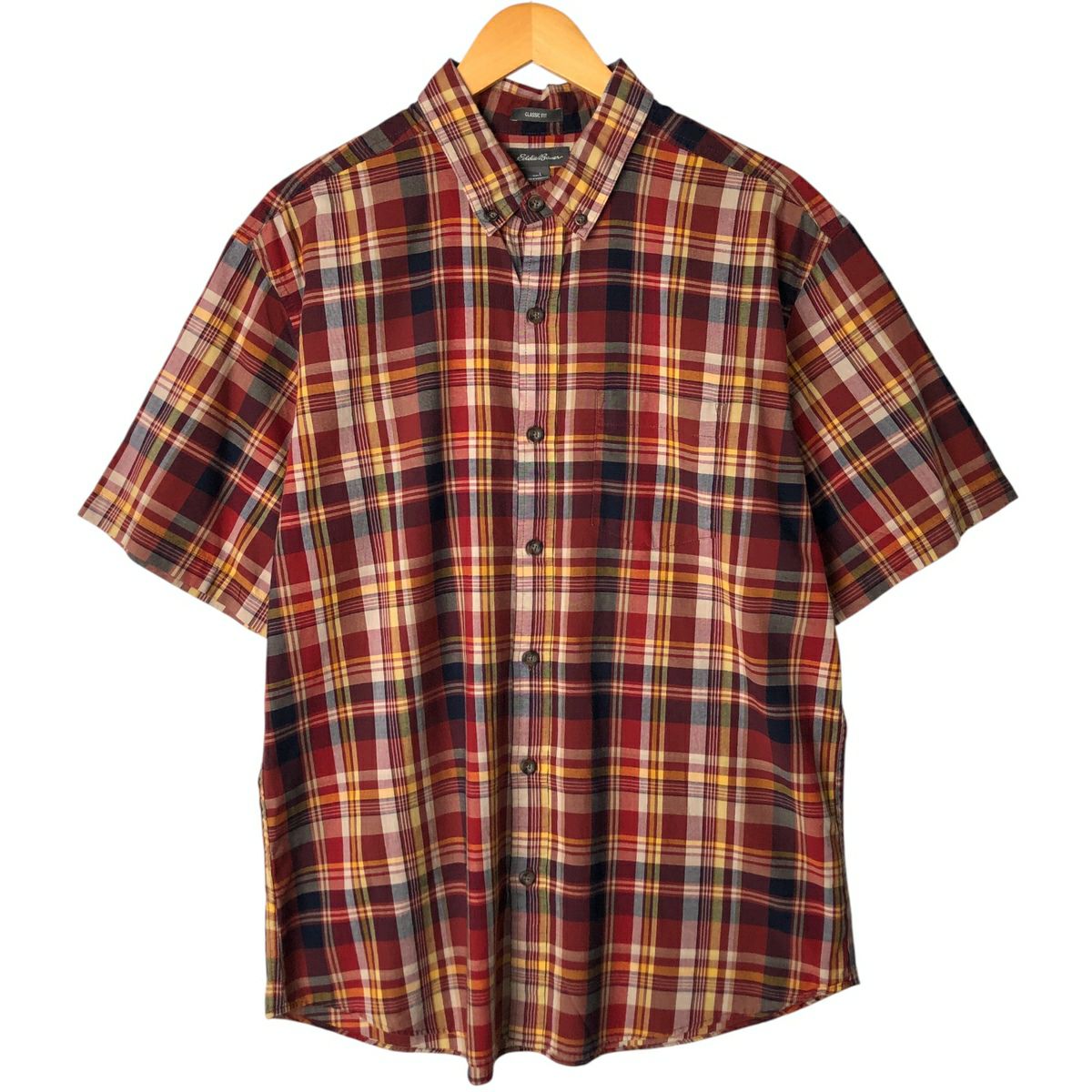 古着 エディーバウアー Eddie Bauer CLASSIC FIT オンブレチェック