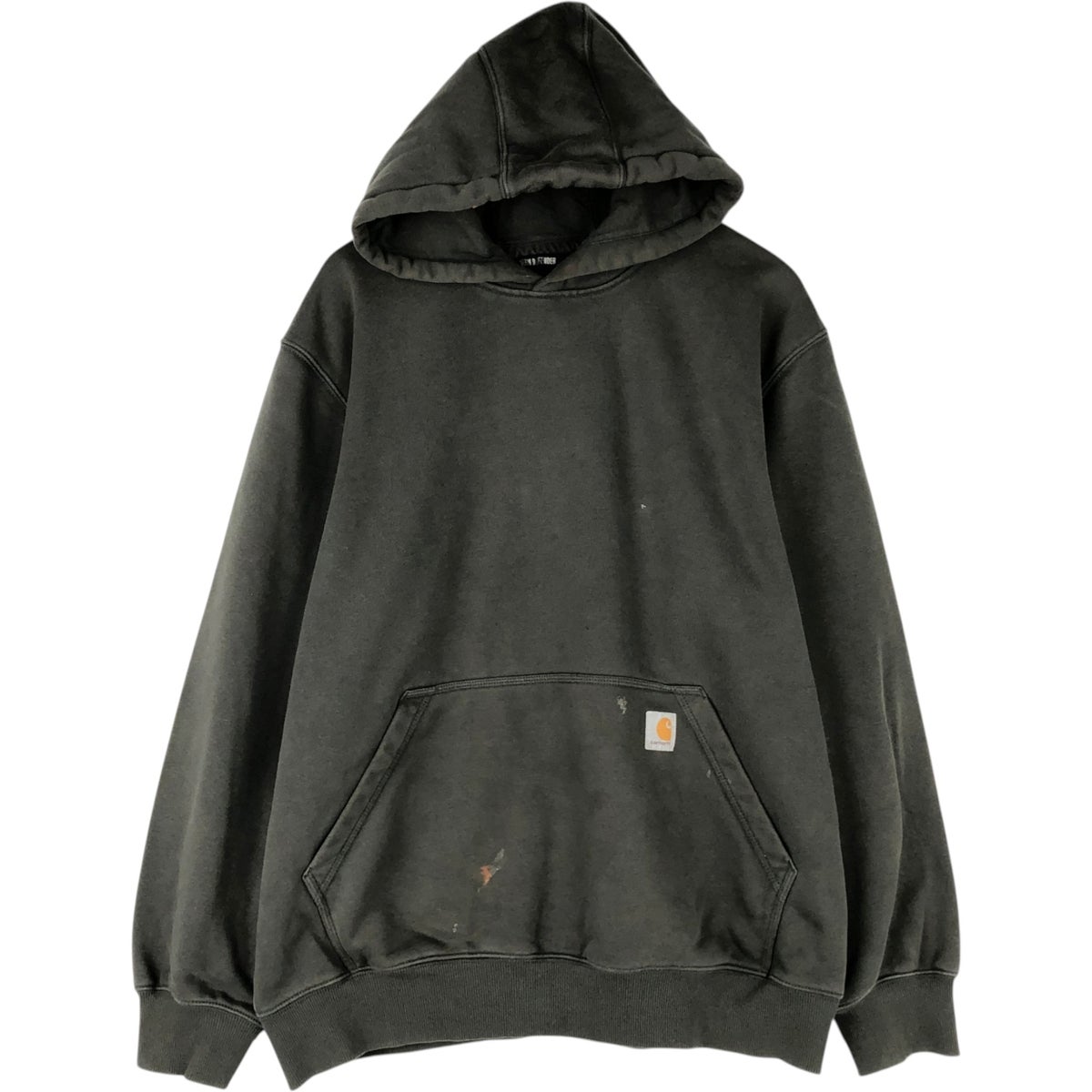 古着 カーハート Carhartt Loose Fit アドバタイジング スウェットプルオーバーパーカー メンズL相当/eaa632978 古着 カーハート Carhartt Loose Fit アドバタイジング スウェットプル