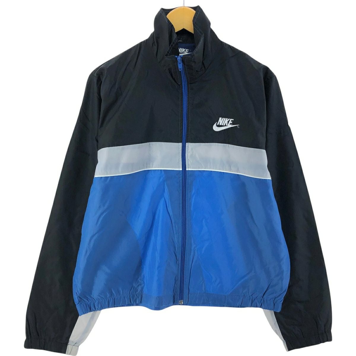 古着 80年代 ナイキ NIKE 紺タグ ナイロンジャケット メンズM相当