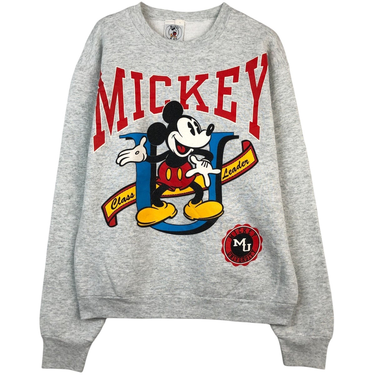 古着 Micky&Co. MICKEY MOUSE ミッキーマウス キャラクタースウェット
