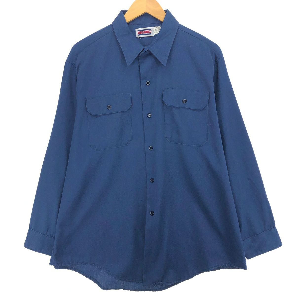古着 80年代 ペニーズ Penneys BIGMAC ビッグマック 長袖 ワークシャツ