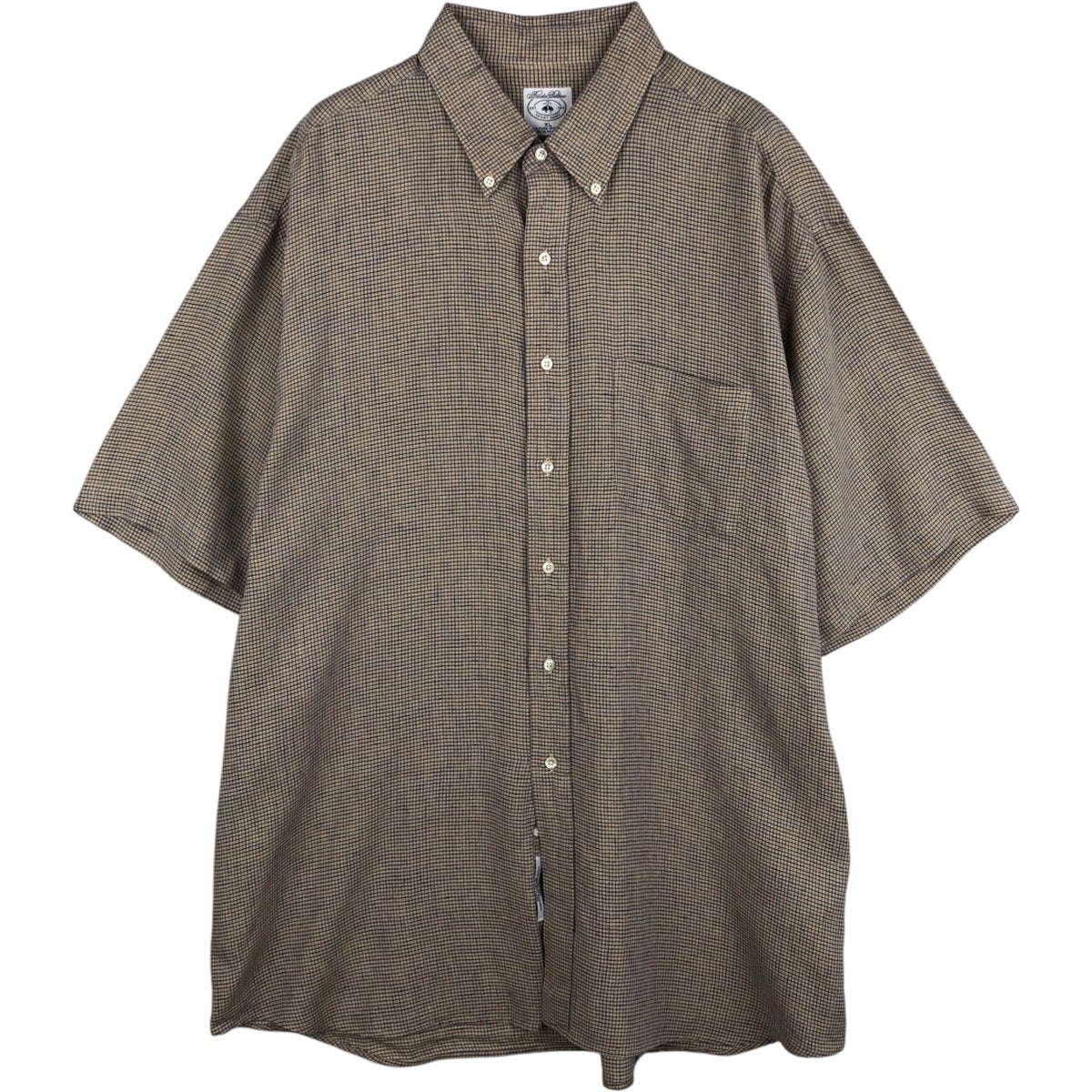 古着 ブルックスブラザーズ Brooks Brothers IRISH LINEN 半袖 リネン
