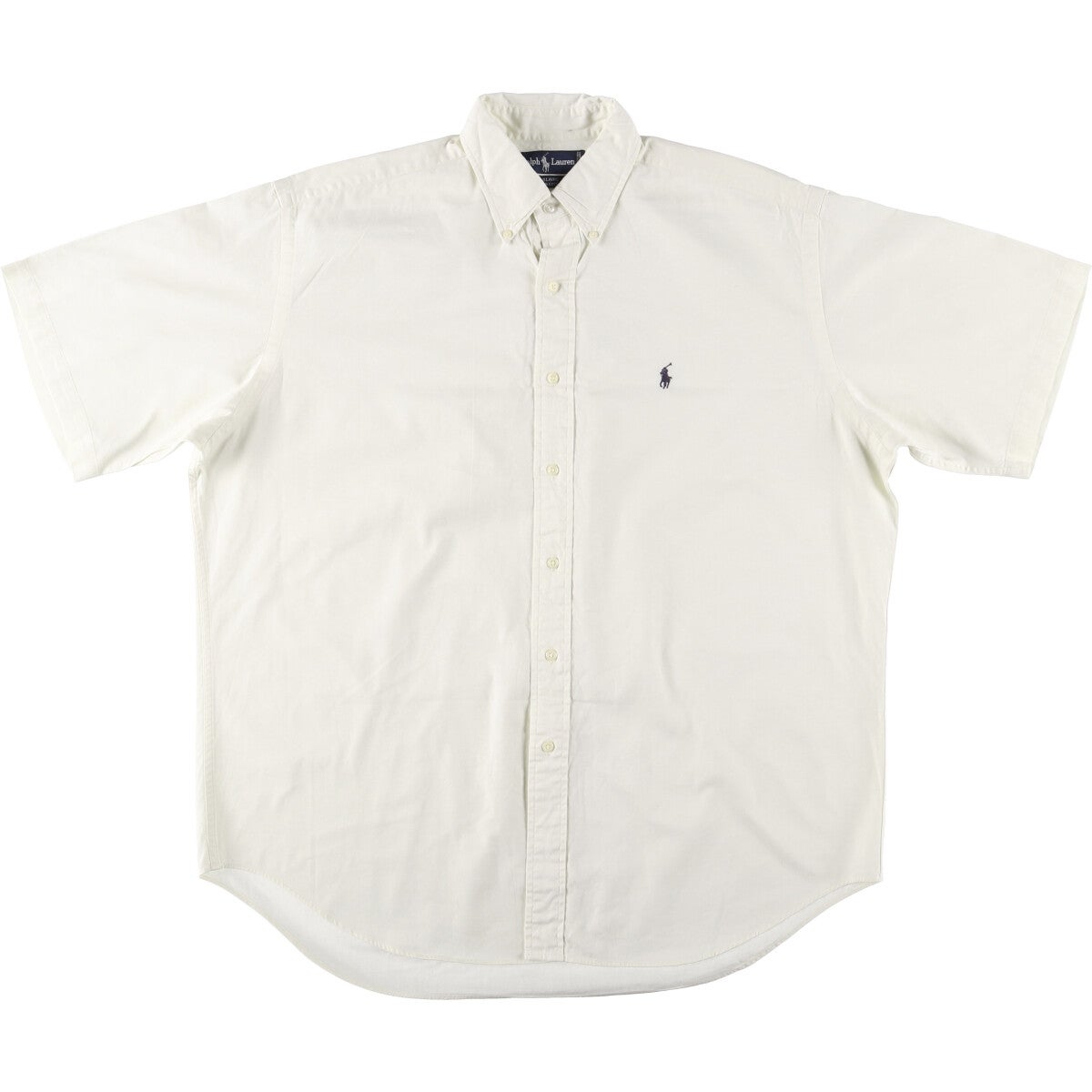 古着 ラルフローレン Ralph Lauren BLAIRE 半袖 ボタンダウンシャツ