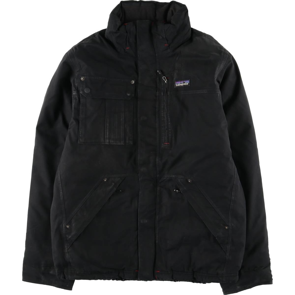 古着 パタゴニア Patagonia グリセード リバーシブルスナップT
