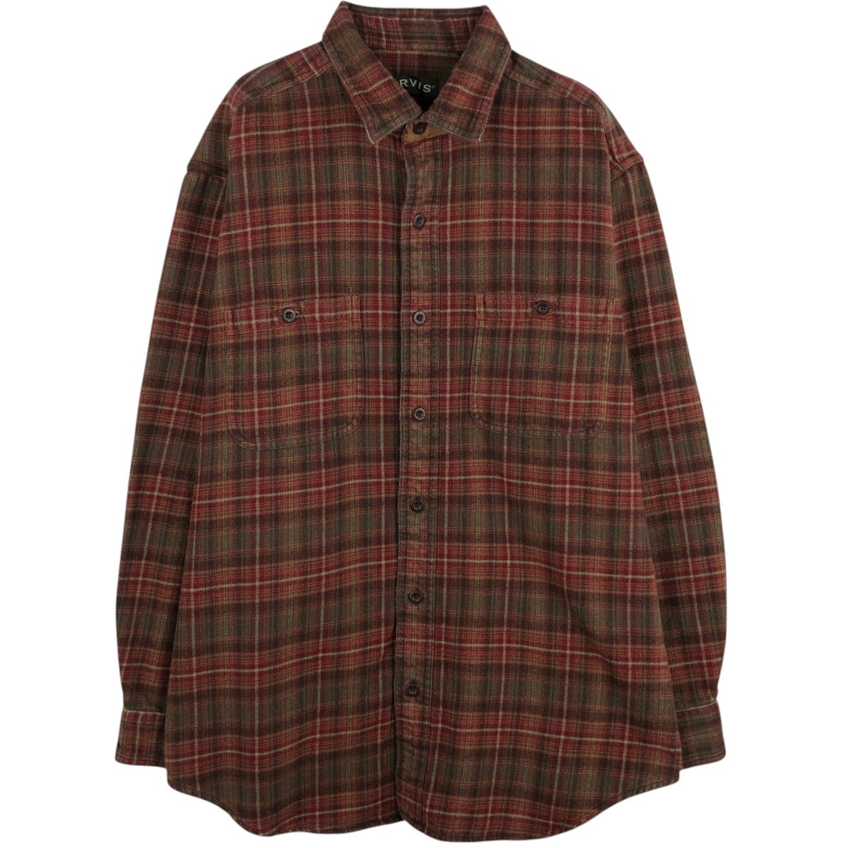 古着 90～00年代 オービス ORVIS コットンベスト メンズL相当