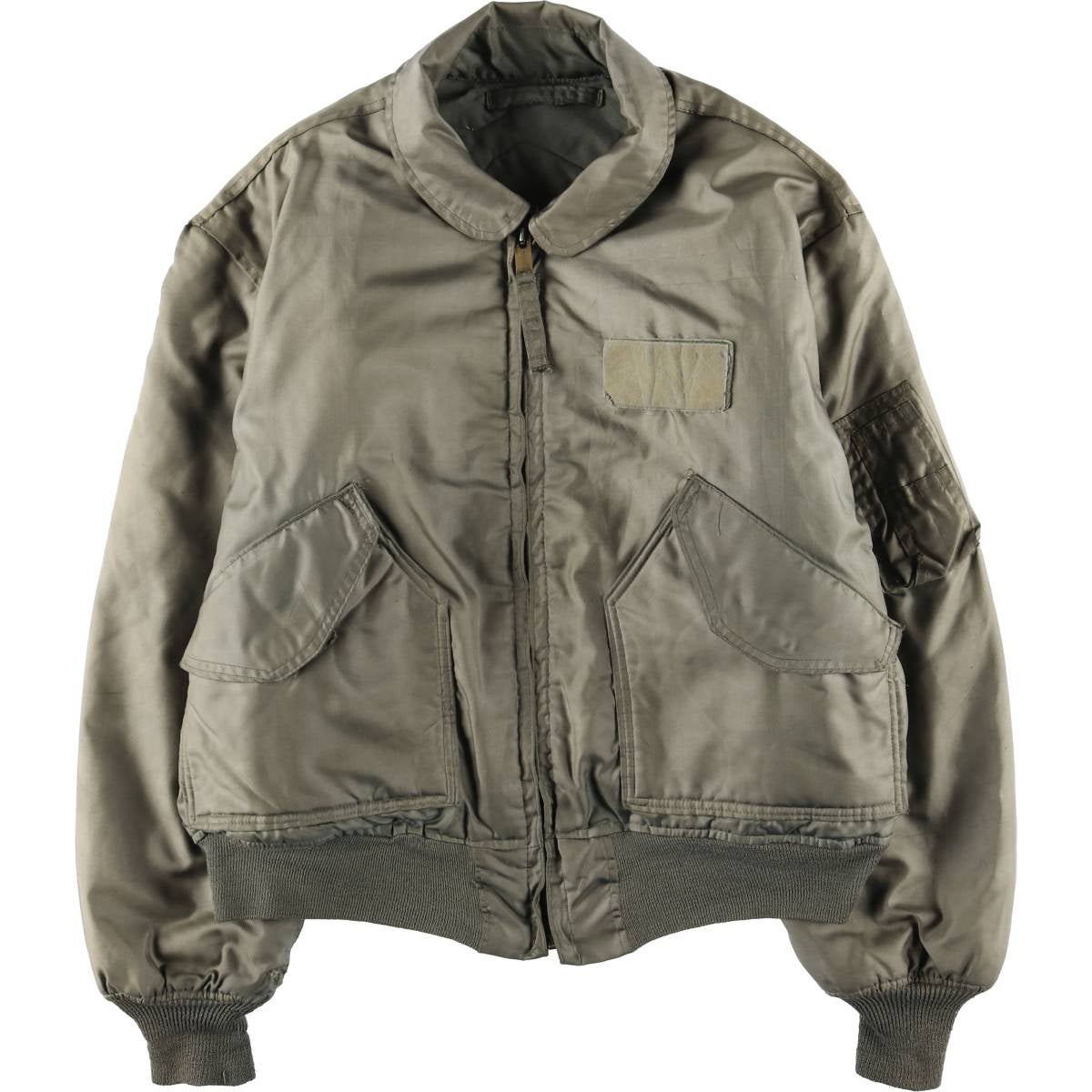 古着 70年代 米軍実品 N-3B MODIFIED コヨーテファー 中綿入り