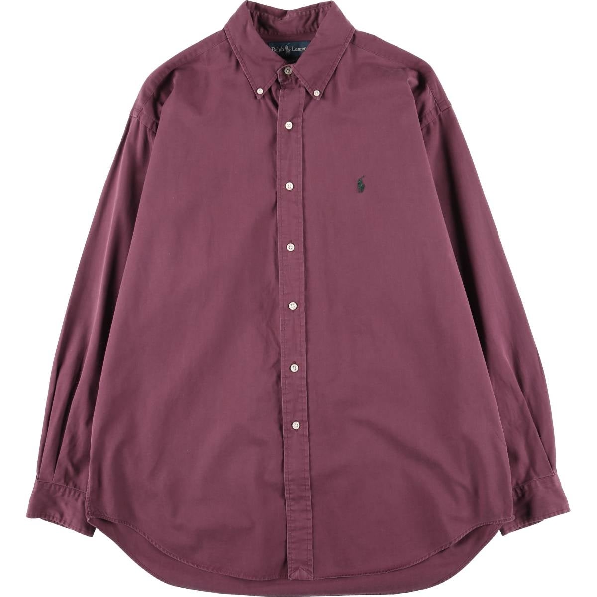 古着 ラルフローレン Ralph Lauren BLAKE 長袖 ボタンダウンシャツ