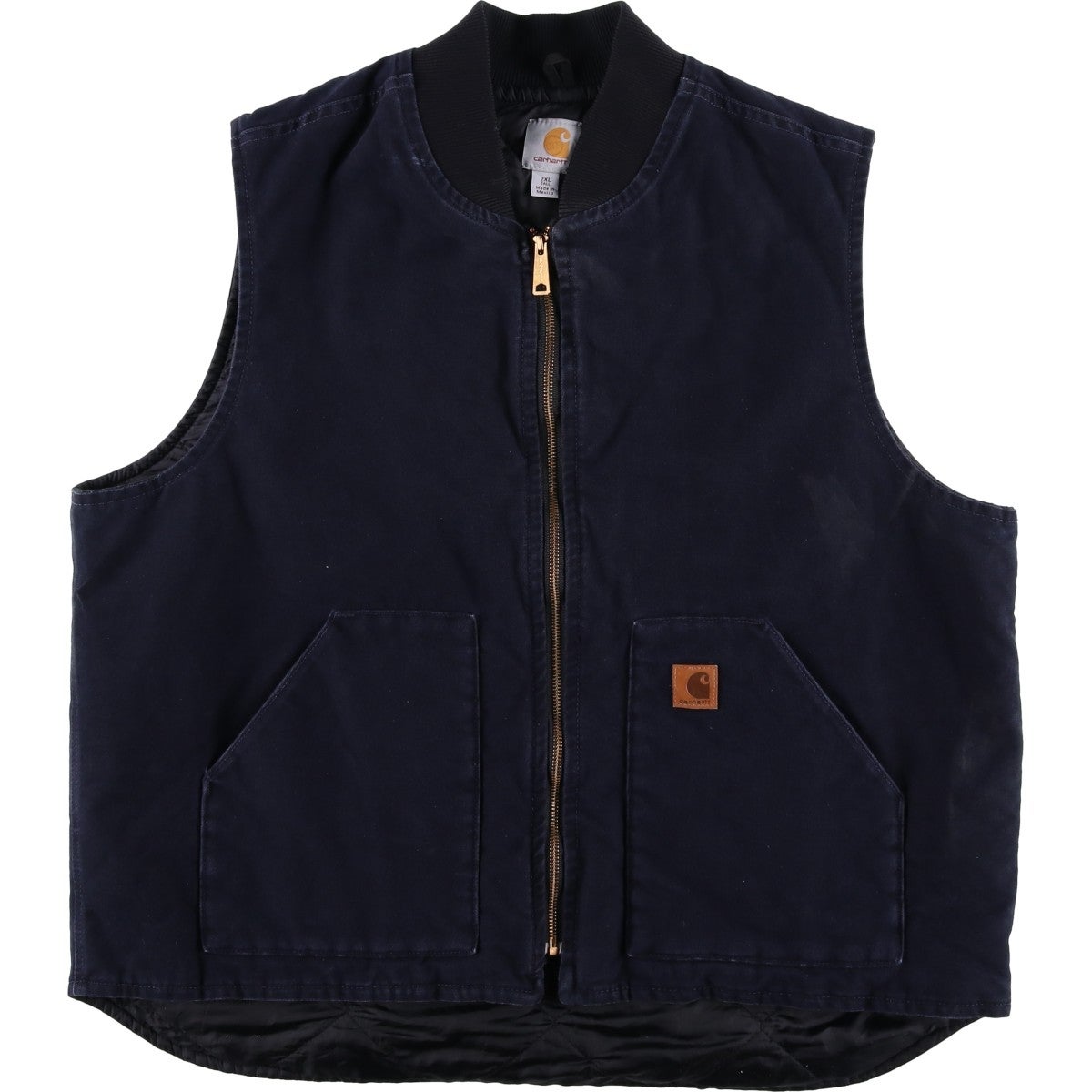 古着 カーハート Carhartt クラシックベスト ダックベスト メンズXL