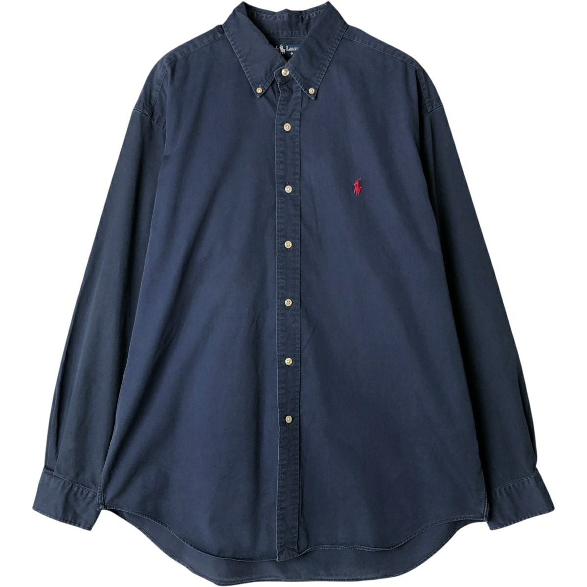 古着 ラルフローレン Ralph Lauren BLAKE 長袖 ボタンダウンシャツ
