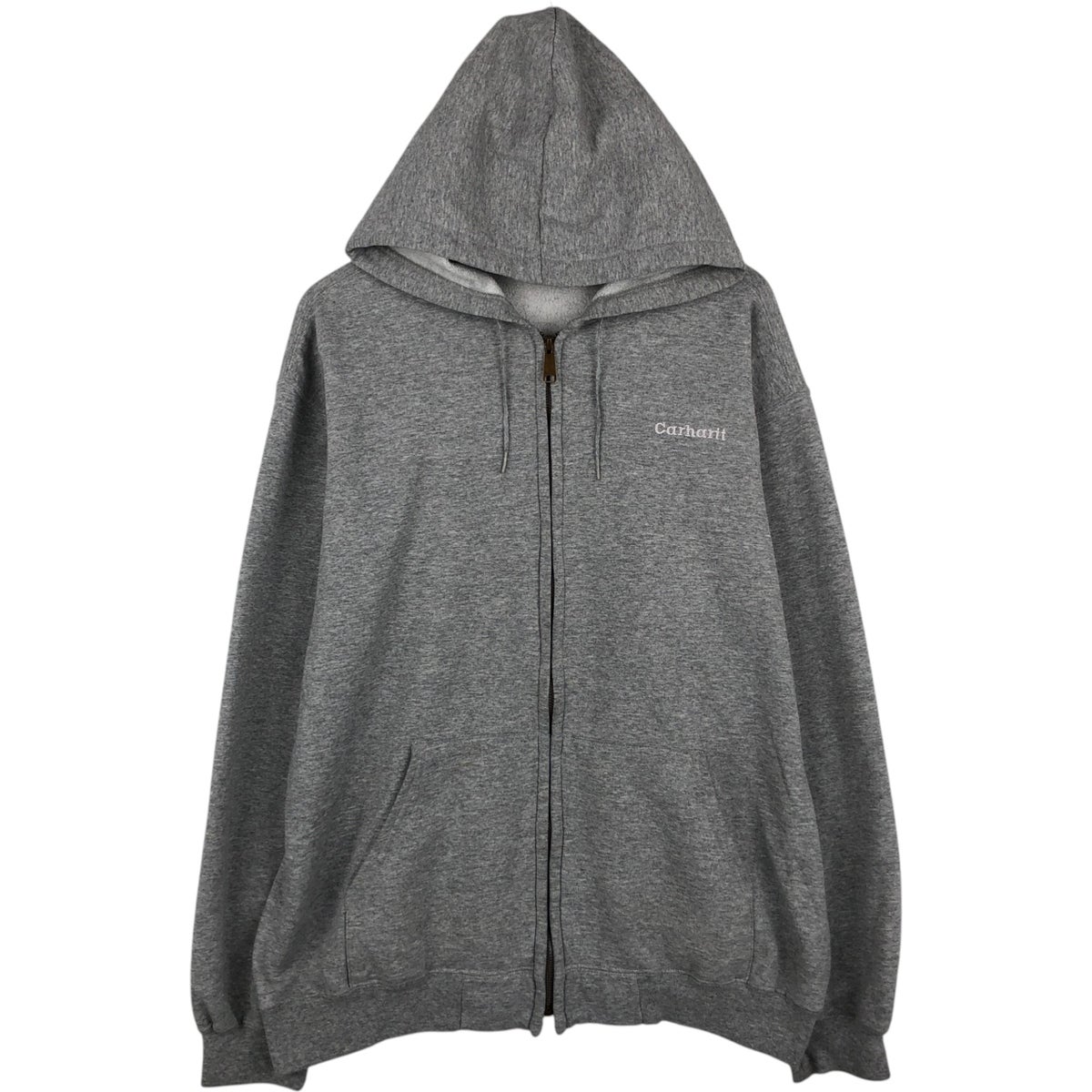 古着 カーハート Carhartt スウェットフルジップパーカー メンズS相当