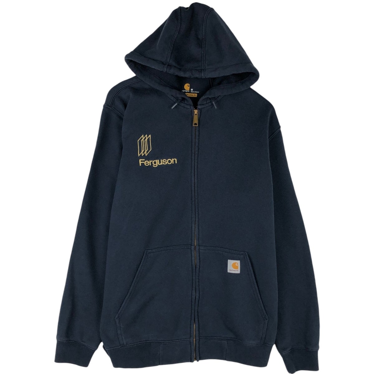 古着 カーハート Carhartt ORIGINAL FIT フルジップスウェットシャツ