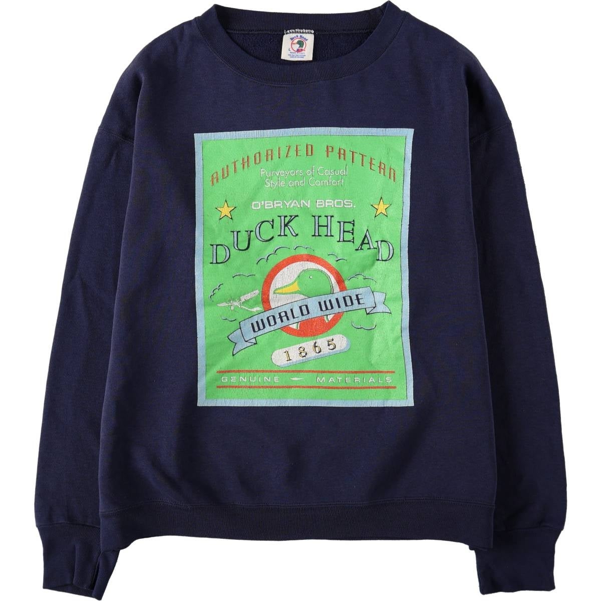 古着 70年代 Gad-abouts McGREGOR マックレガー プリントスウェット