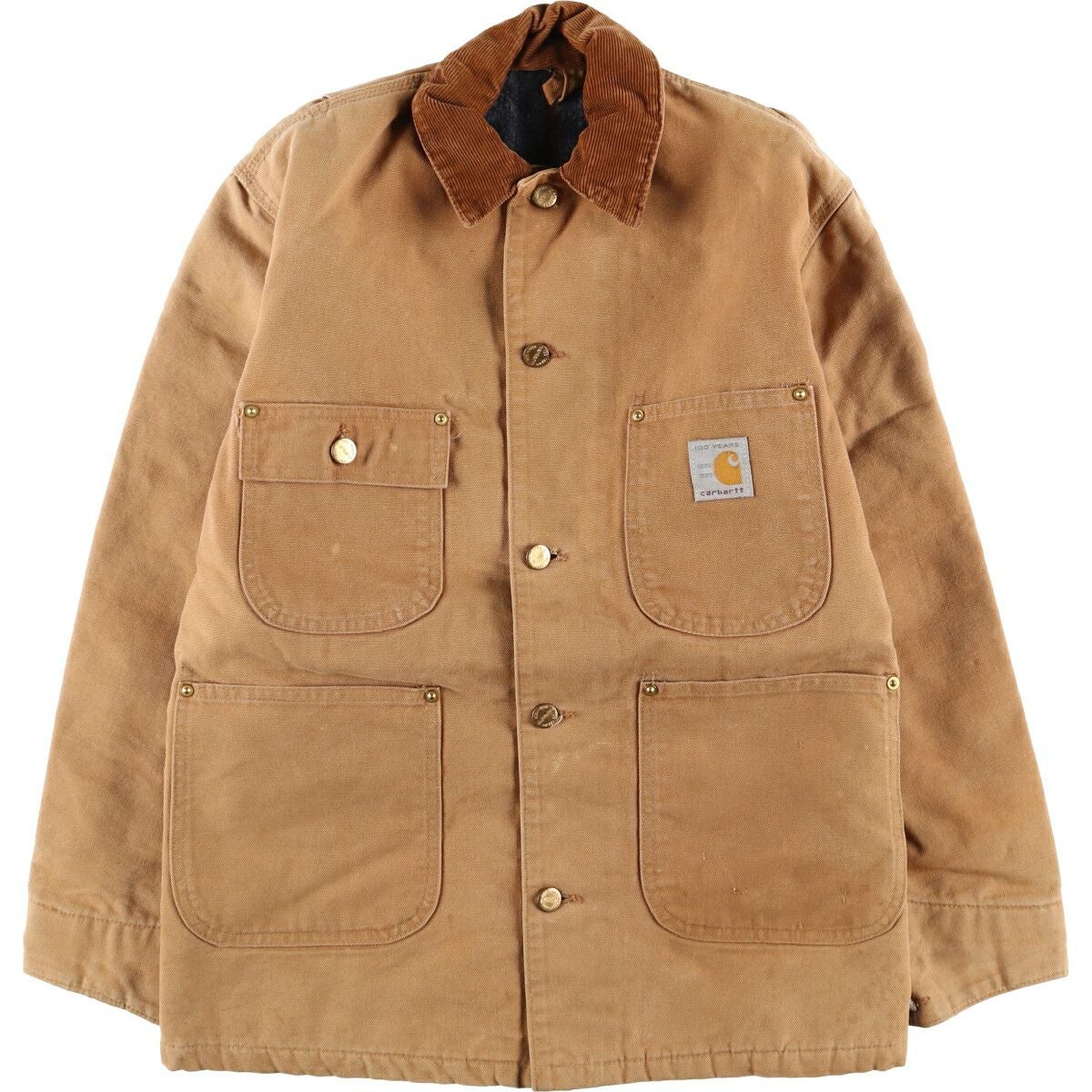 Carhartt　100周年記念チョアコートカバーオール野村訓市 80s carhartt 100周年 チョアコート 野村訓市 stussy - メルカリ
