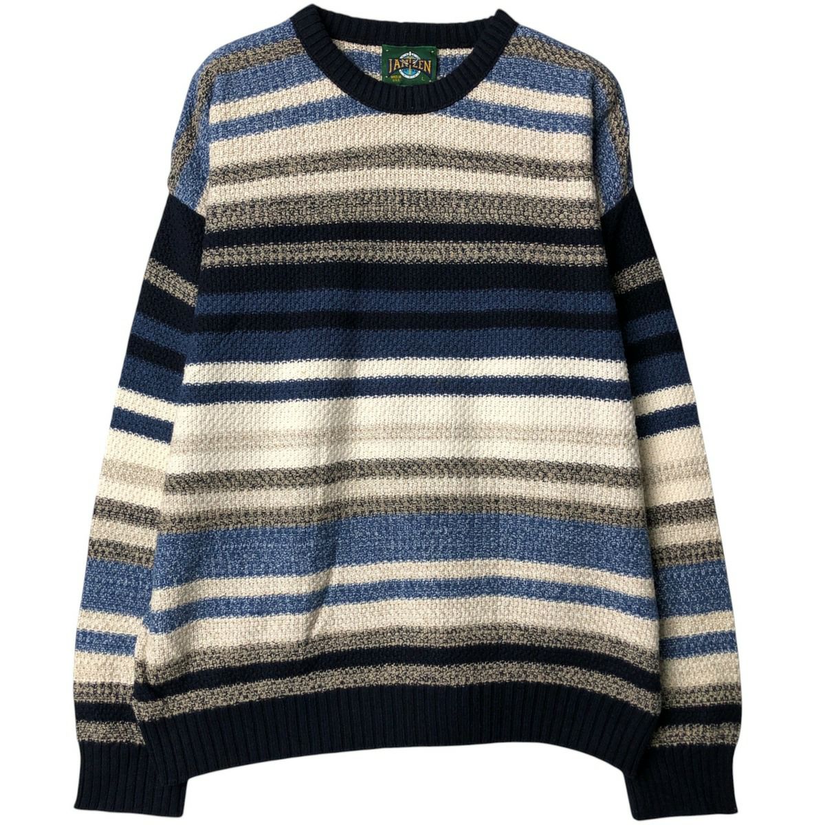 古着 ビッグサイズ セントマイケル St.Michael 総柄 モックネック