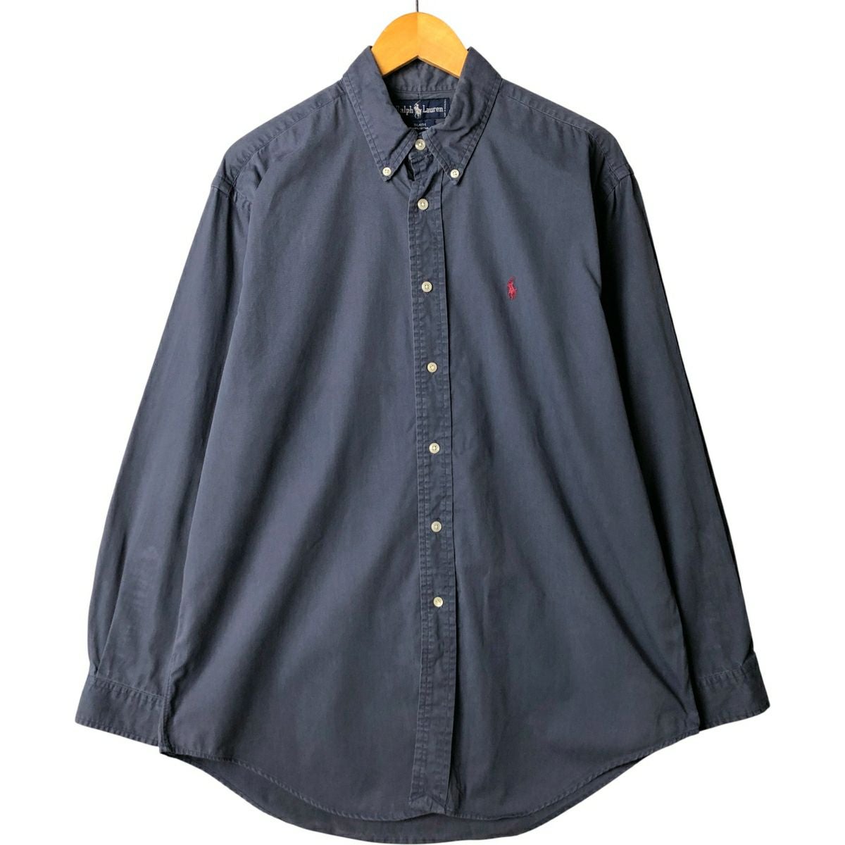 古着 ラルフローレン Ralph Lauren BLAIRE 長袖 ボタンダウンシャツ