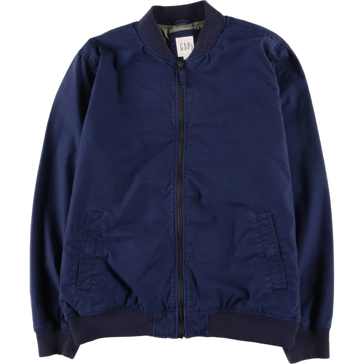 古着 ギャップ GAP ボーダー柄 コットンパーカー アノラックパーカー