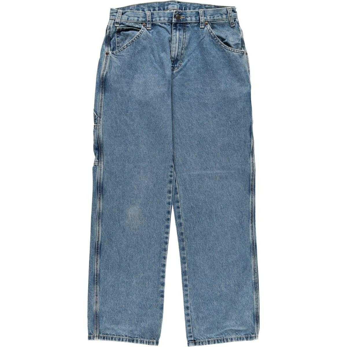 ぺべ出品 古着 ディッキーズ Dickies デニムペインターパンツ メンズw35相当