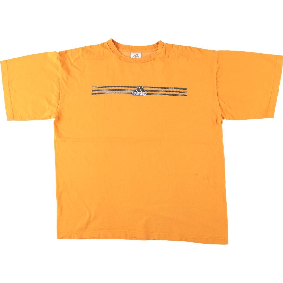 古着 90年代 アディダス adidas ワンポイントロゴTシャツ メンズM相当