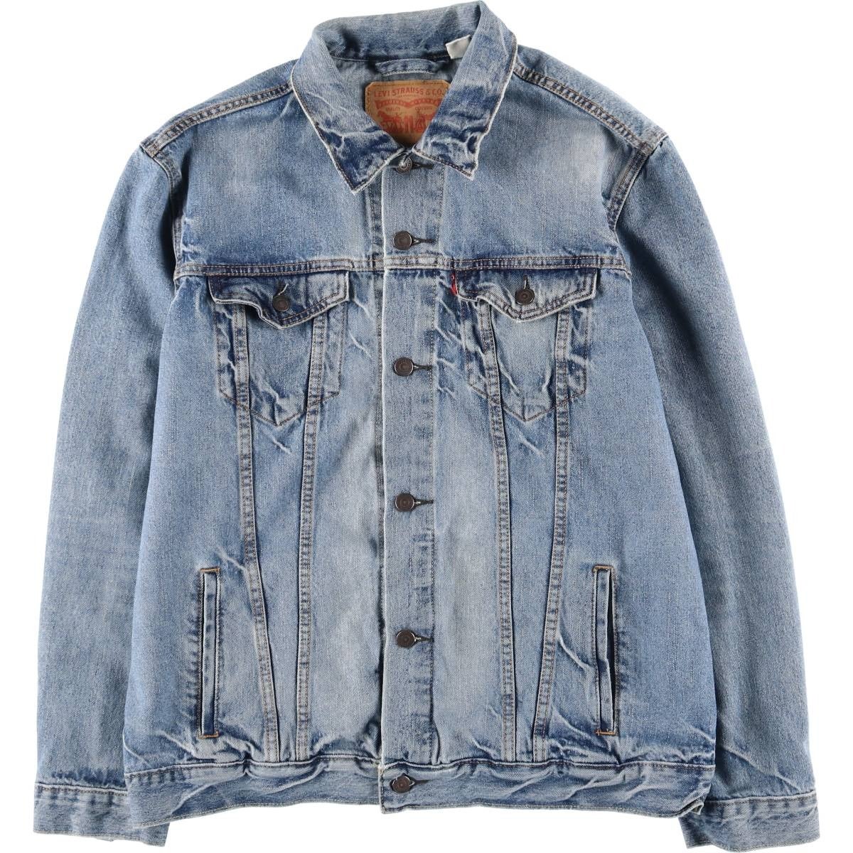 古着 リーバイス Levis デニムジャケット Gジャン メンズXL相当