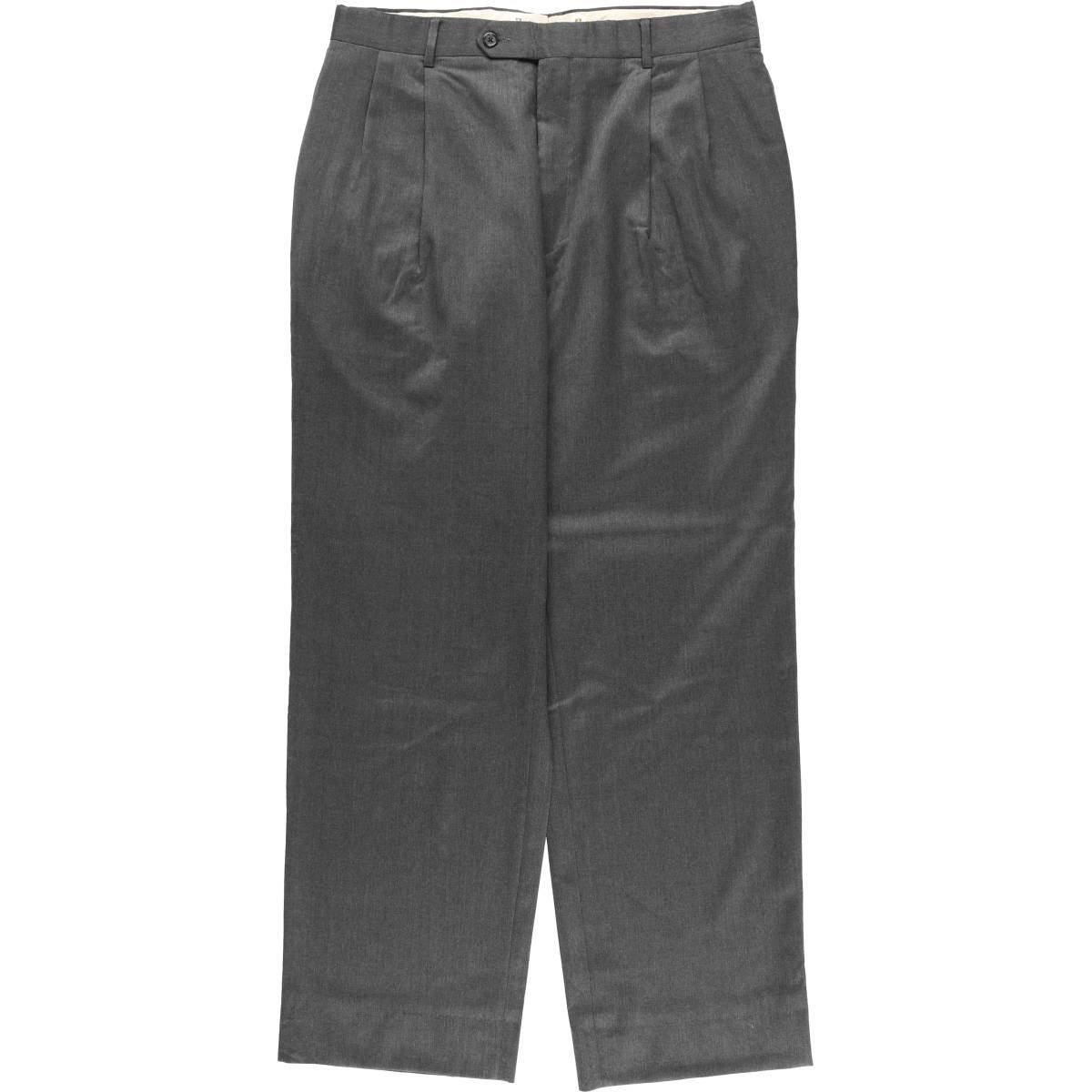 古着 ジョスエーバンク JOS.A.BANK ツータック スラックスパンツ