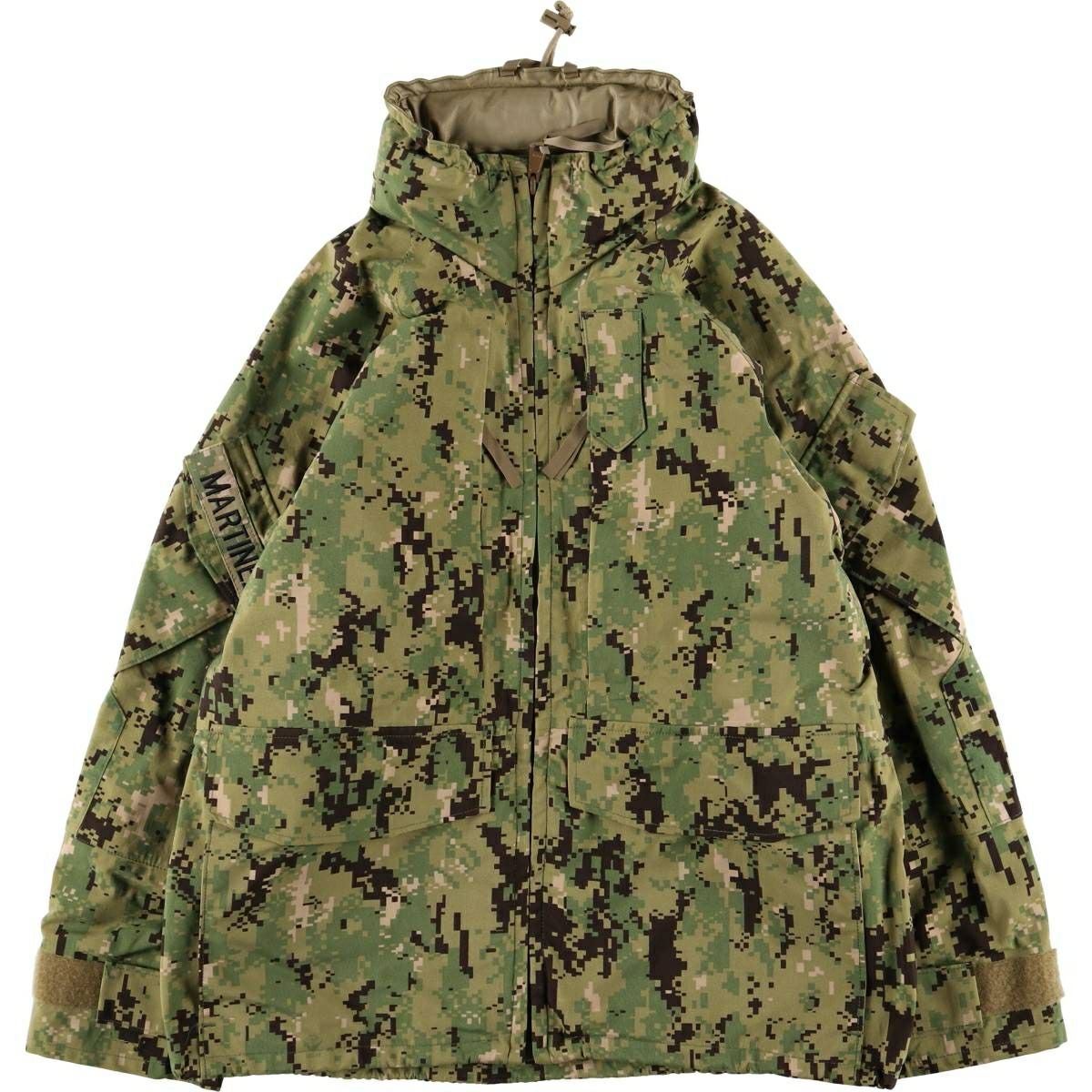 古着 01年納品 米軍実品 3C デザートカモ 迷彩柄 ケミカル