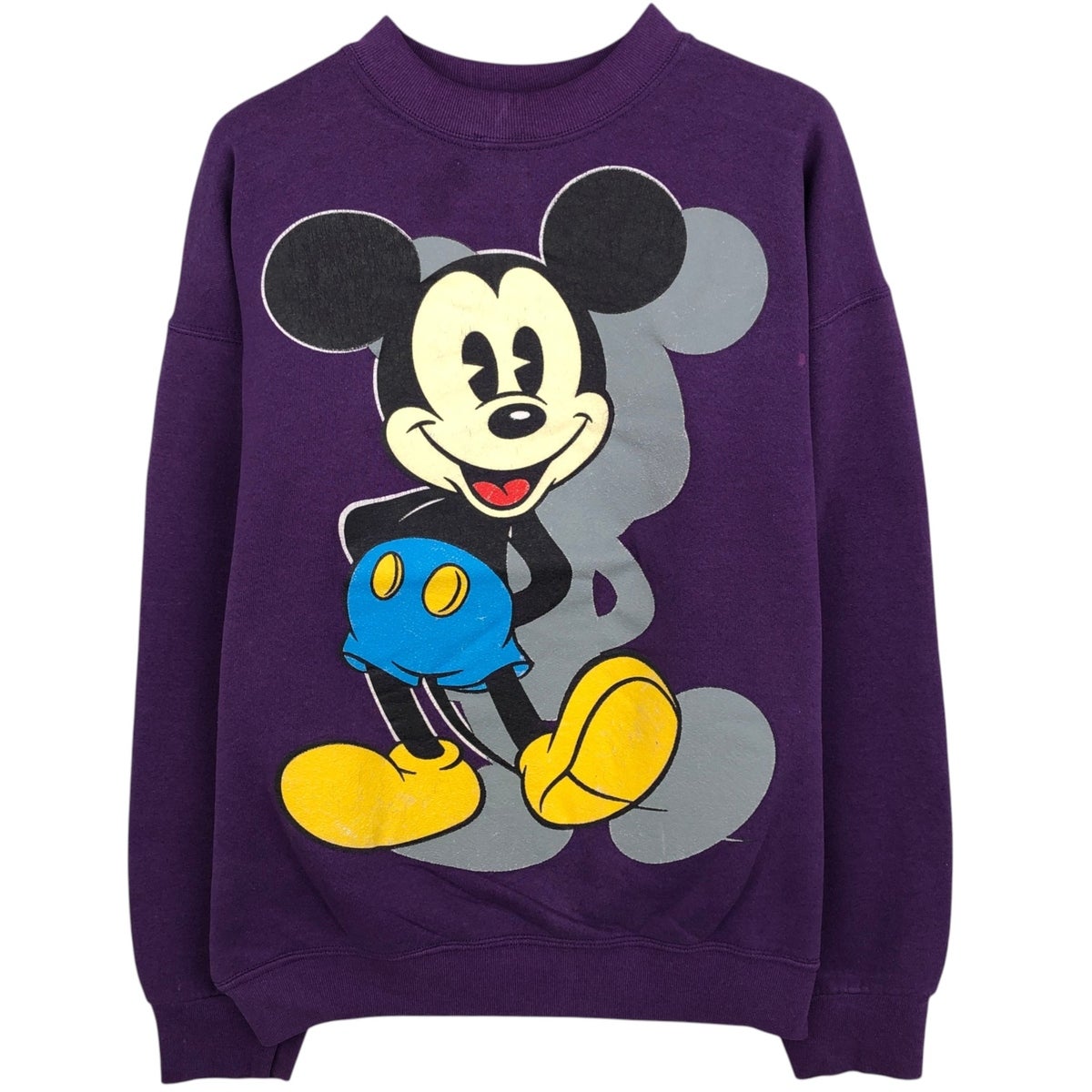 古着 ベルバシーン VELVA SHEEN MICKEY MOUSE ミッキーマウス キャラクタースウェットシャツ トレーナー USA製 メンズL相当 ヴィンテージ/eaa629795 古着 ベルバシーン VELVA SHEEN MICKEY MOUSE ミッキーマウス