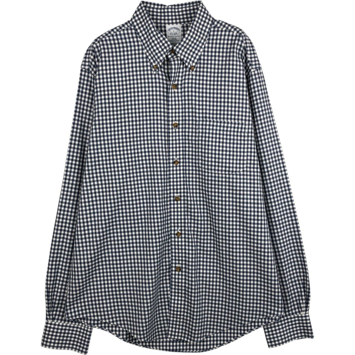 古着 ブルックスブラザーズ Brooks Brothers Est.1818 チェック柄 長袖