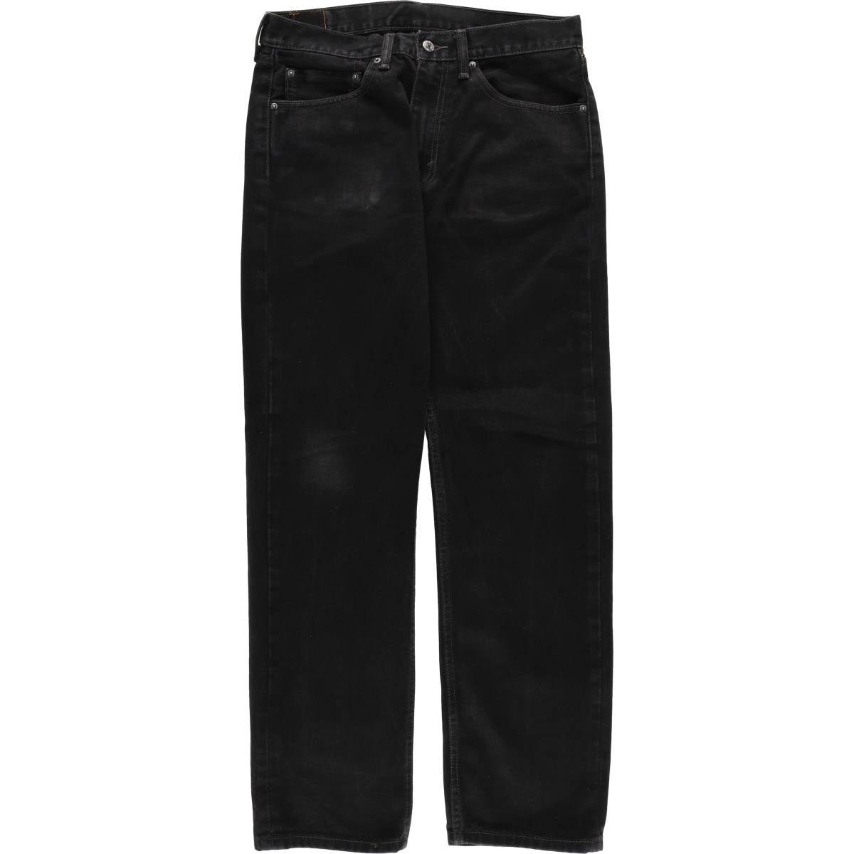 古着 リーバイス Levi's 505 ブラックデニム テーパードデニムパンツ メンズw34相当/eaa663651 古着 リーバイス Levis 505 ブラックデニム テーパードデニムパンツ