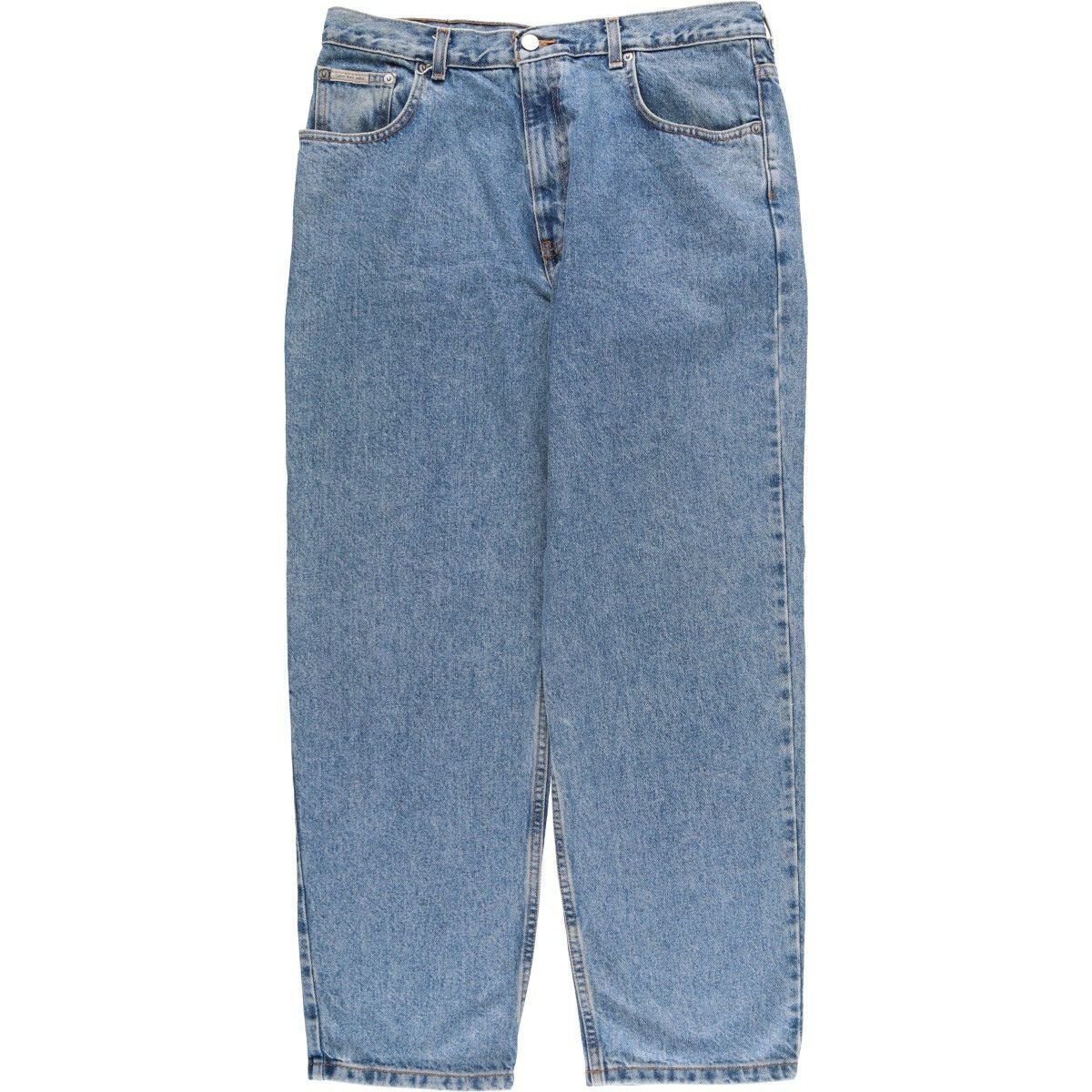 古着 カルバンクライン Calvin klein LOOSE FIT ZIPPER 太畝