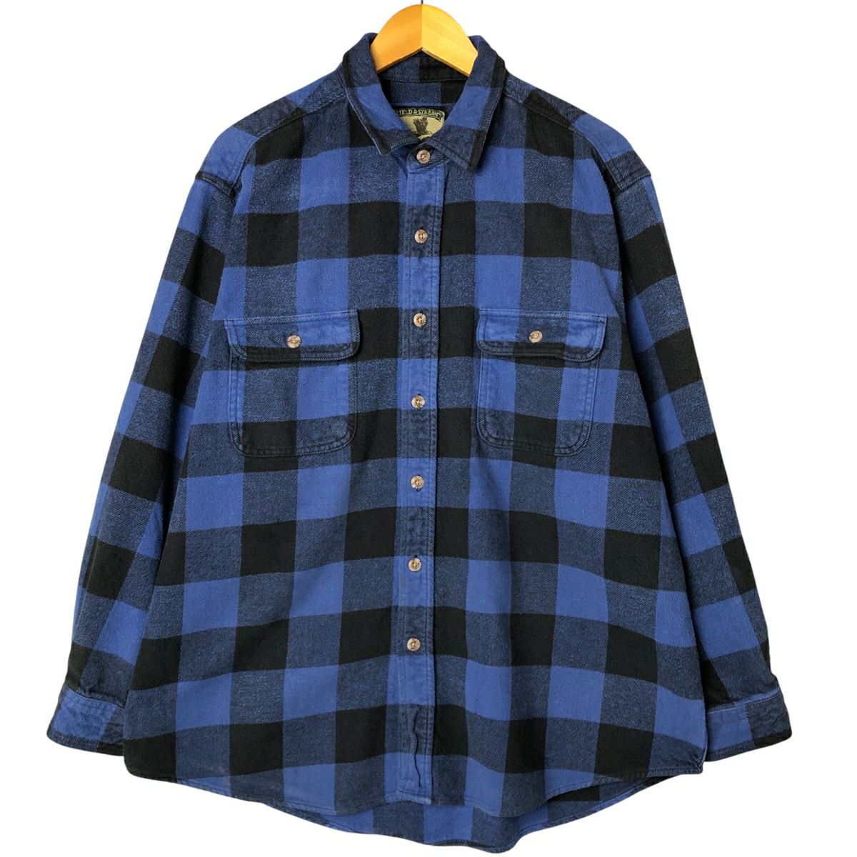 古着 フィールドアンドストリーム FIELD&STREAM 長袖 ヘビーネル