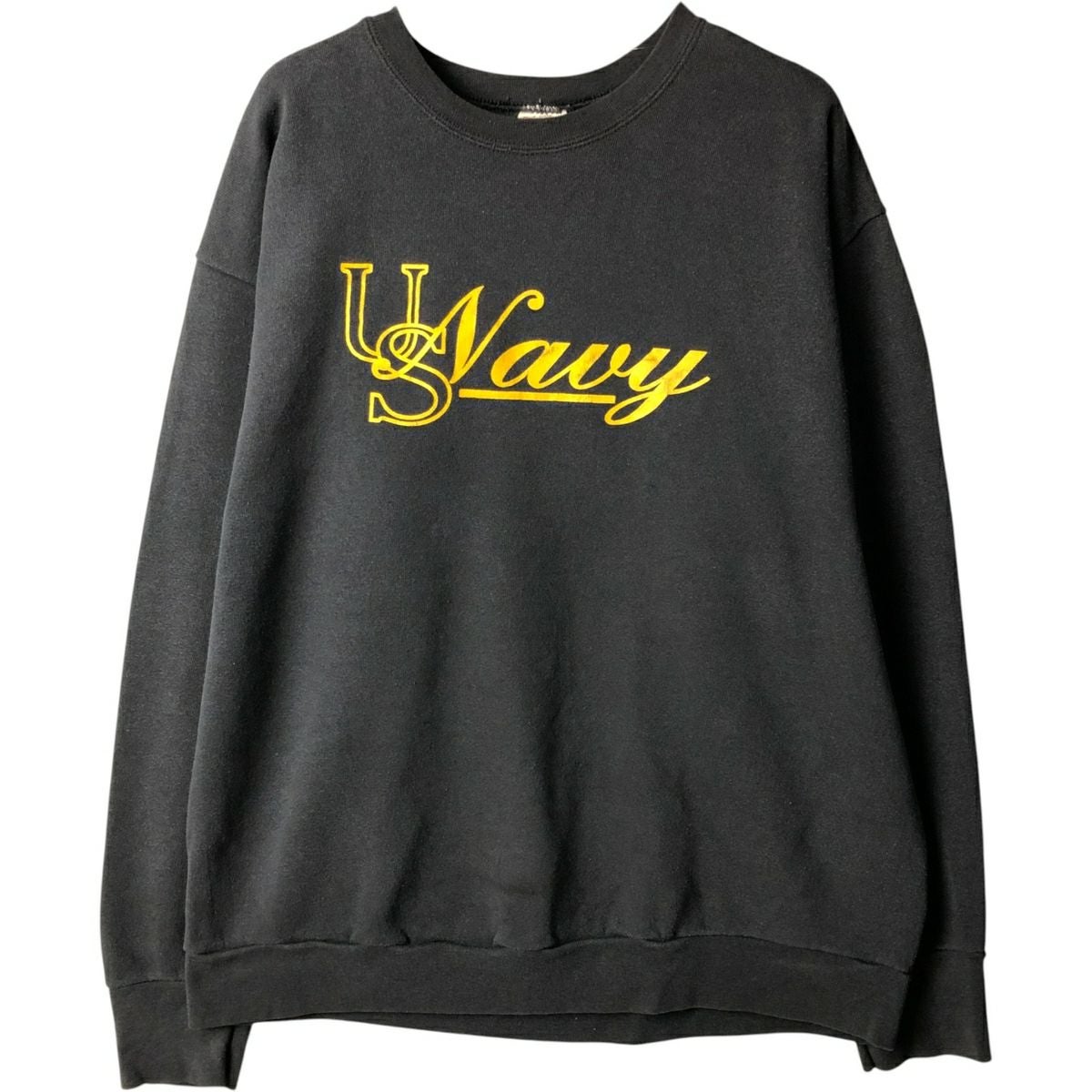 古着 90年代 デルタ DELTA FIFTY-FIFTY プリントスウェットシャツ