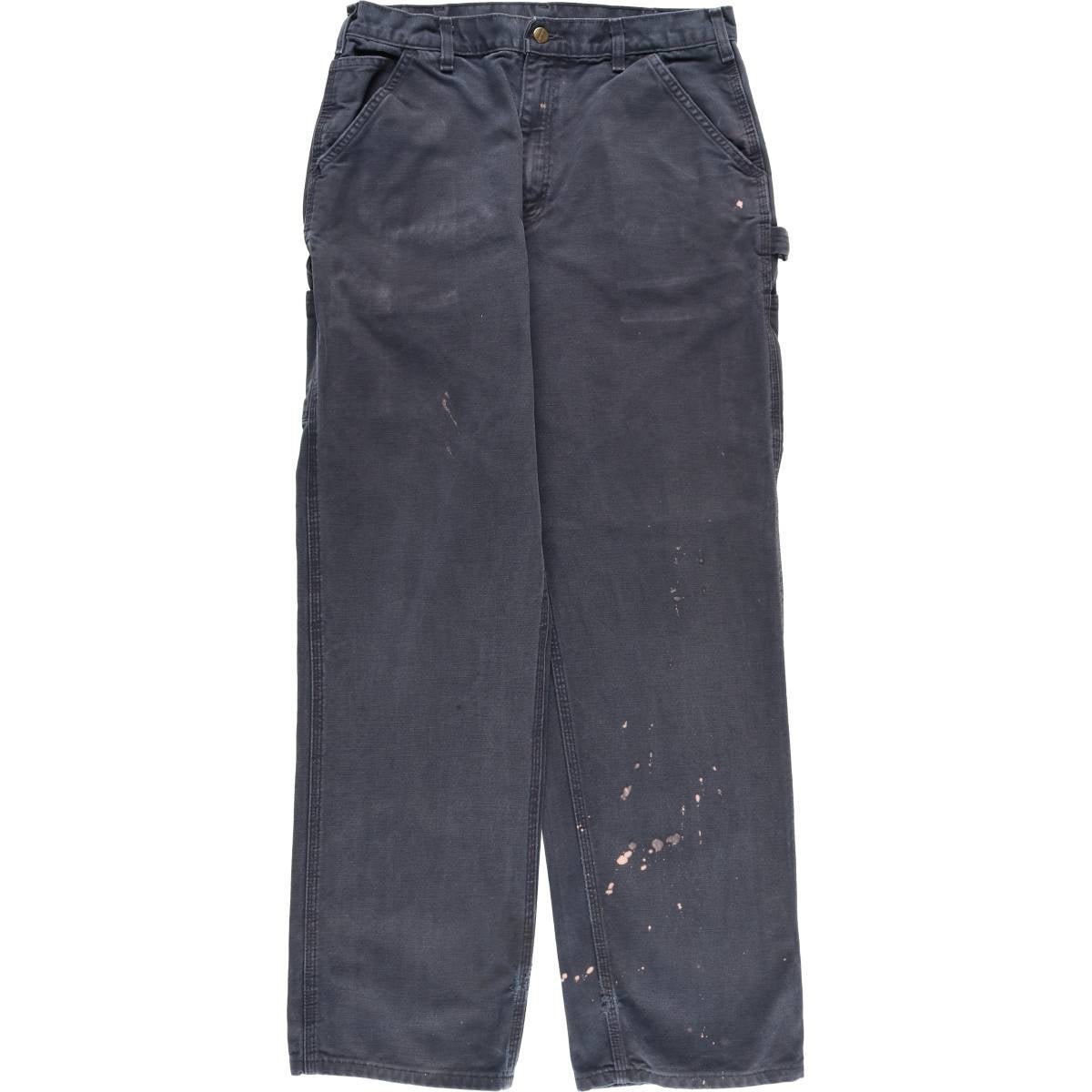 古着 カーハート Carhartt Original Dungaree Fit ペイント ダブルニー